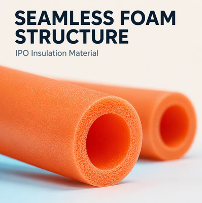 uality IPO Seamless Cross Linked Polyolefin Foam Insulation Pipe Suitable for HVAC Duct Air Conditioner Welding and Kitchen Piping